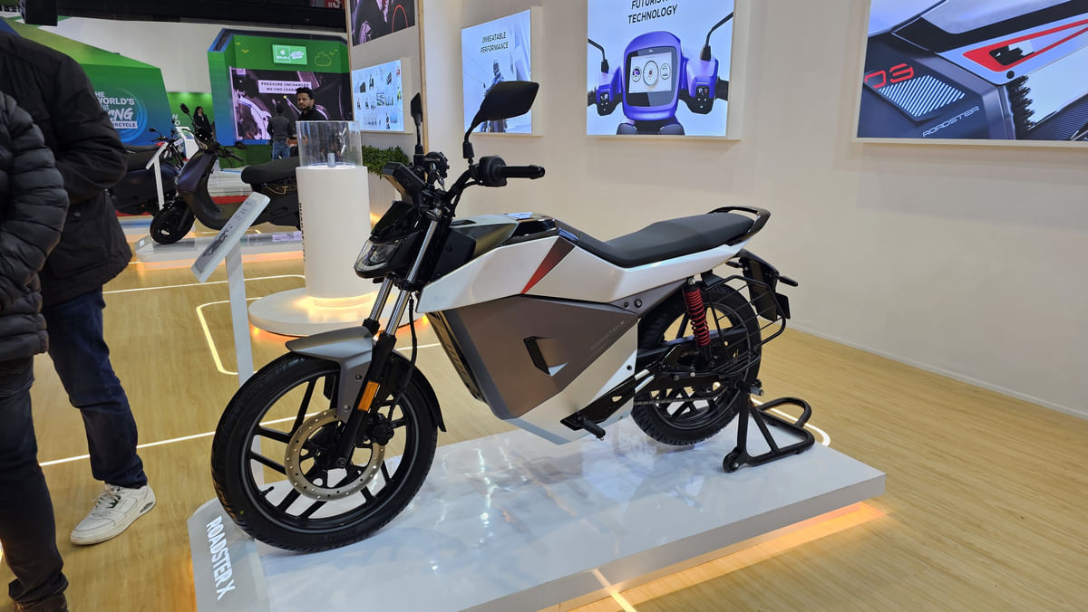 Ola Electric Roadster X Left Side View