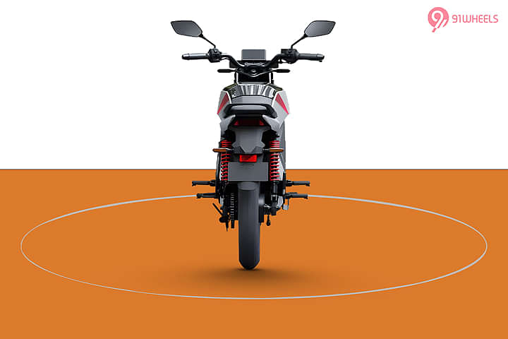 Ola Electric Roadster X Rear View
