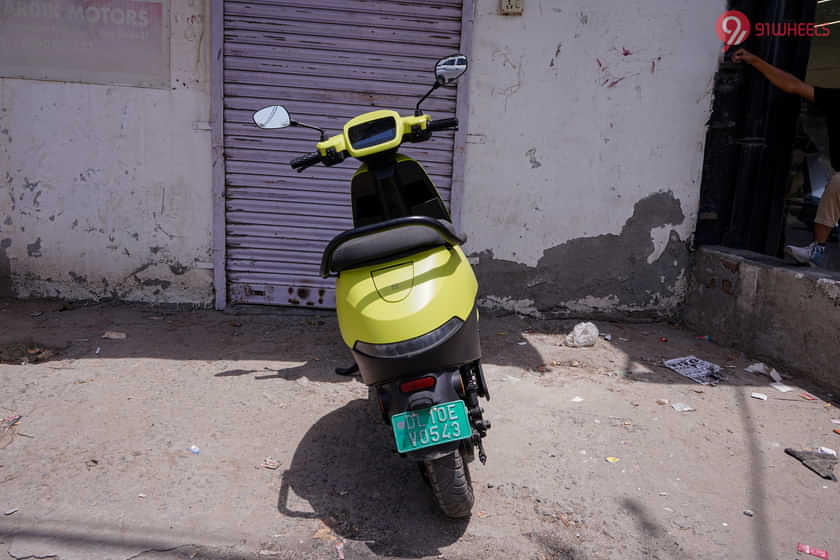 Ola Electric S1 Air 2022-2025 Rear View Ola Electric S1 Air 2022-2025 Rear View