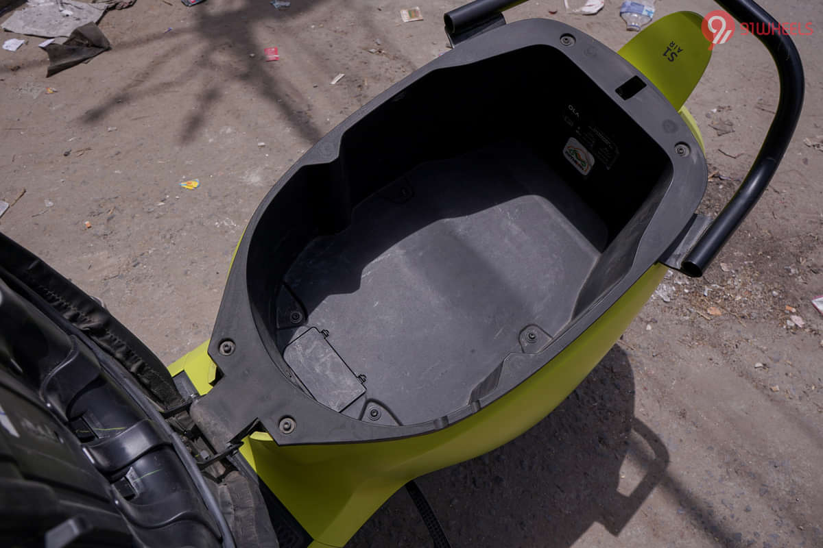 Ola Electric S1 Air Underseat Storage