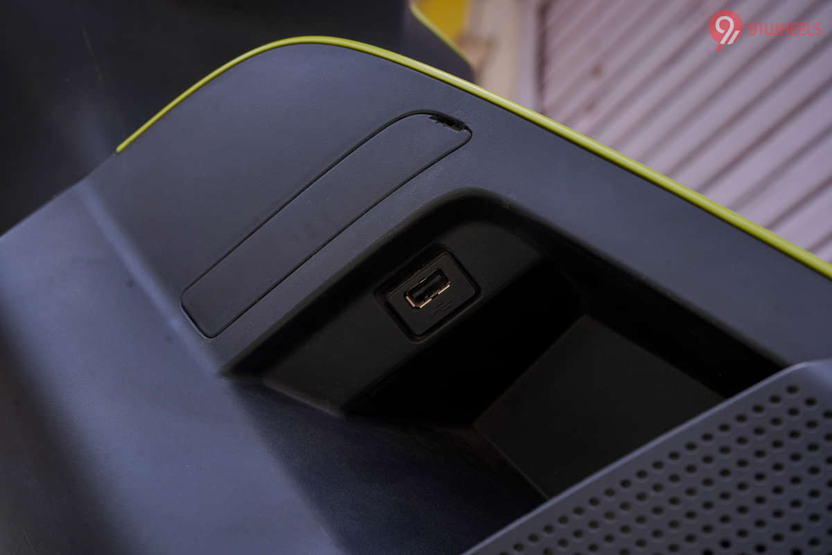 Ola Electric S1 Air USB Port