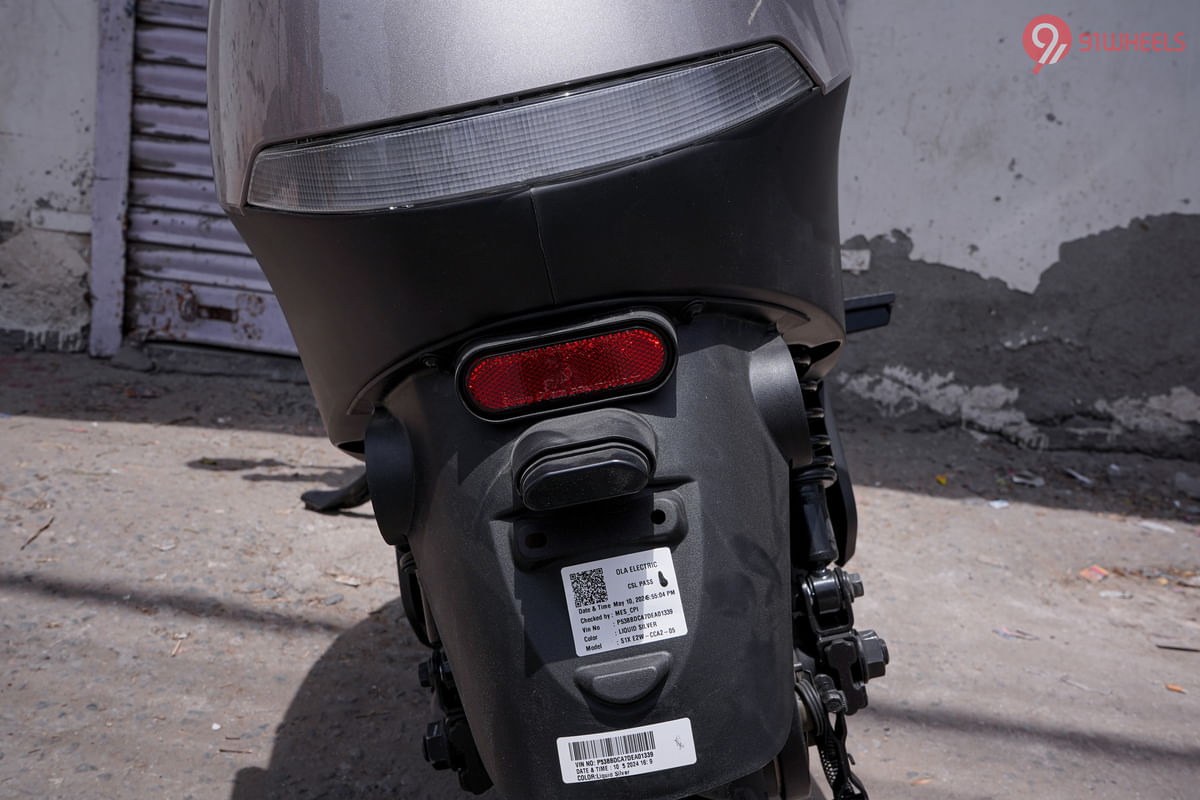 Ola Electric S1 X Gen 2 Rear Reflex Reflector