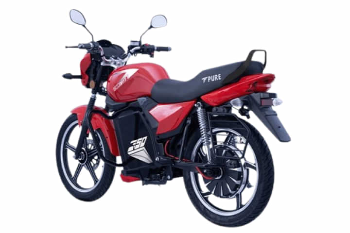 PURE EV Eco Dryft Left Rear Three Quarter PURE EV Eco Dryft Left Rear Three Quarter