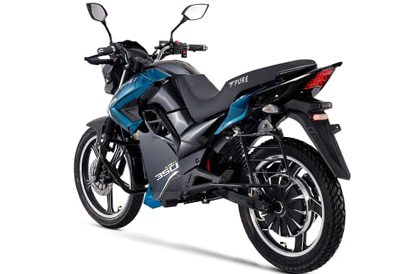 PURE EV eTryst 350 Left Rear Three Quarter