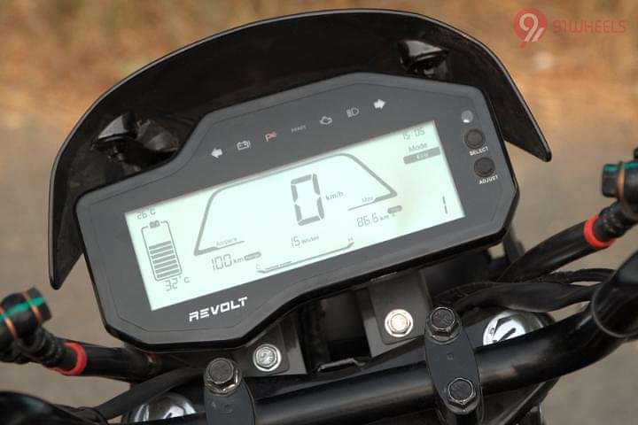 Revolt Motors RV1 TFT / Instrument Cluster