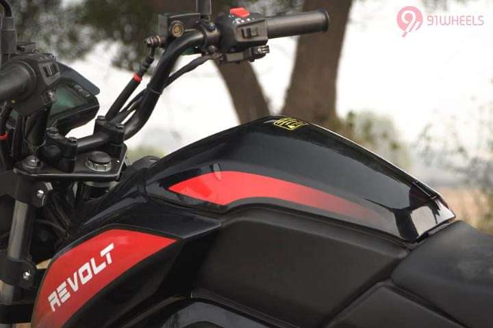 Revolt Motors RV1 Closed Fuel Lid