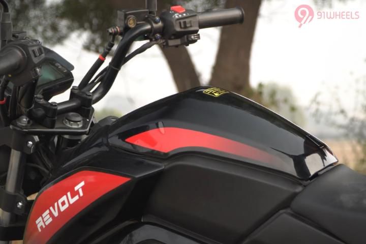 Revolt Motors RV1 Closed Fuel Lid