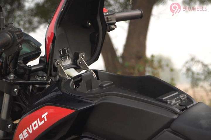 Revolt Motors RV1 Open Fuel Lid