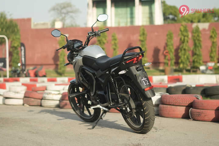 Revolt Motors RV BlazeX Left Rear Three Quarter Revolt Motors RV BlazeX Left Rear Three Quarter