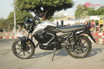 Revolt Motors RV BlazeX Left Side View Revolt Motors RV BlazeX Left Side View