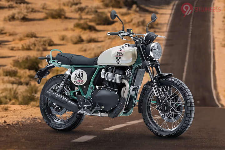 Royal Enfield Bear 650 Right Front Three Quarter