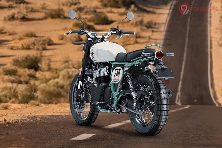 Royal Enfield Bear 650 Left Rear Three Quarter
