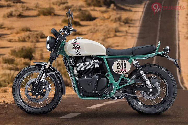 Royal Enfield Bear 650 Left Side View