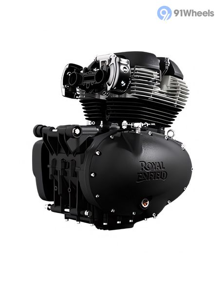 Bear 650 Engine From Left