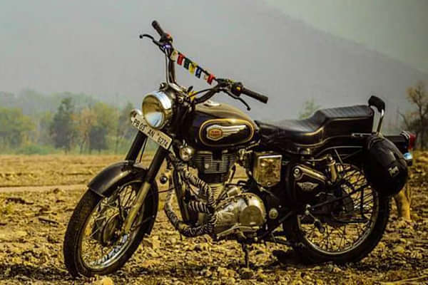 Royal Enfield Bullet 350 2019-2023 Side Profile LR