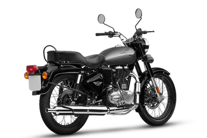Jet Black Bullet Standard 350 X Es Bullet Standard Royal Enfield X