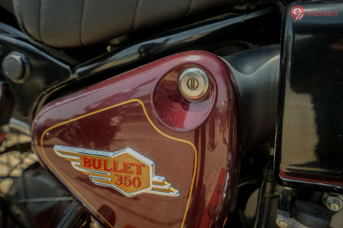Royal Enfield Bullet 350 Tool Kit Compartment