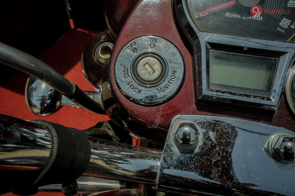 Royal Enfield Bullet 350 Steering Lock