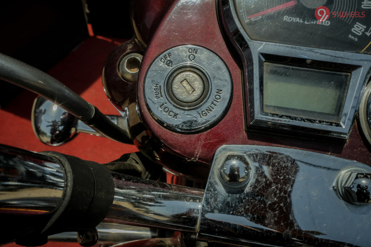 Royal Enfield Bullet 350 Steering Lock