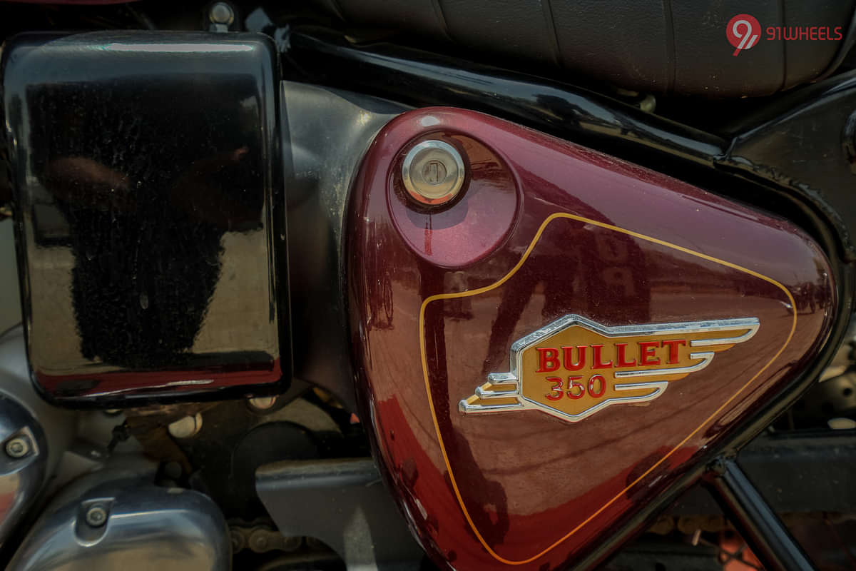 Royal Enfield Bullet 350 Battery Compartment