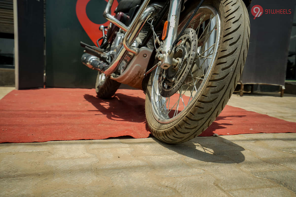 Royal Enfield Bullet 350 Front Suspension