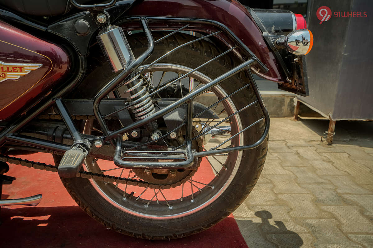 Royal Enfield Bullet 350 Saree Guard