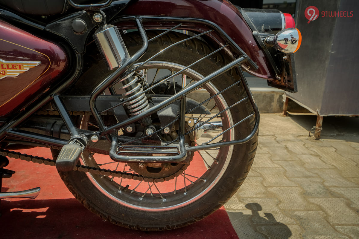 Royal Enfield Bullet 350 Saree Guard