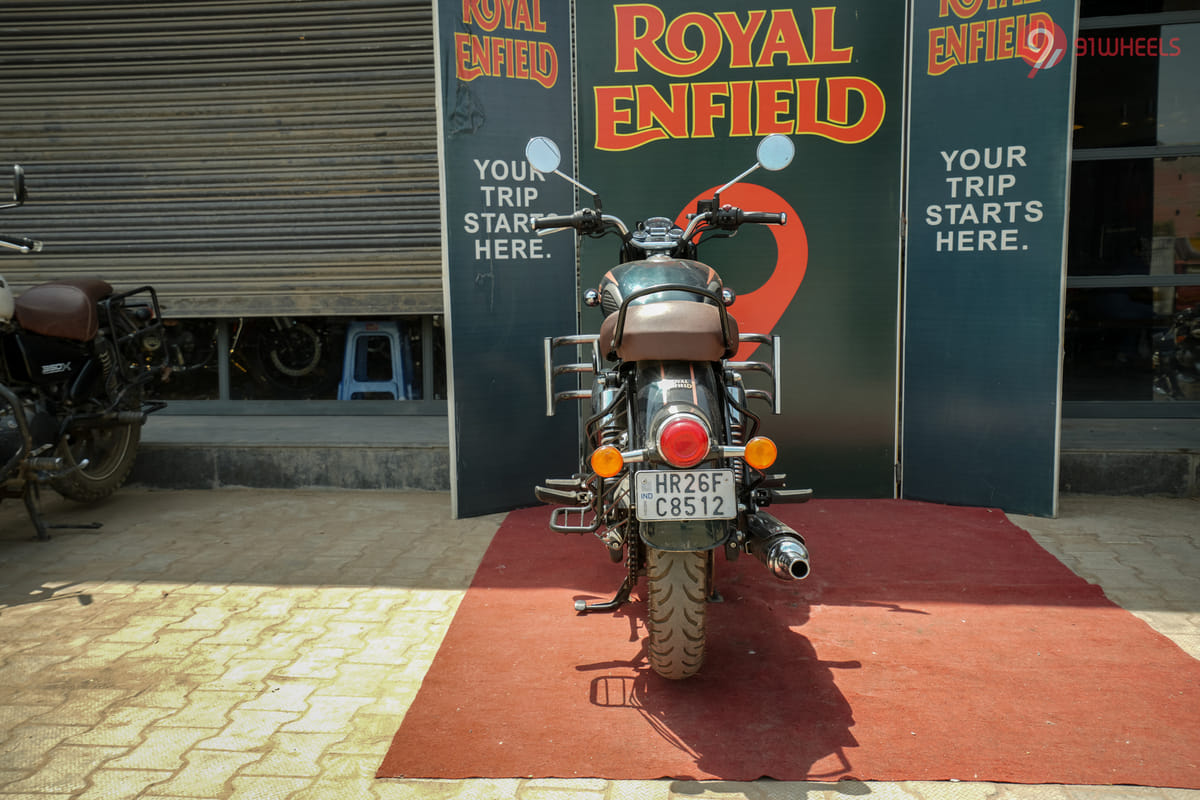 Royal Enfield Classic 350 Rear View