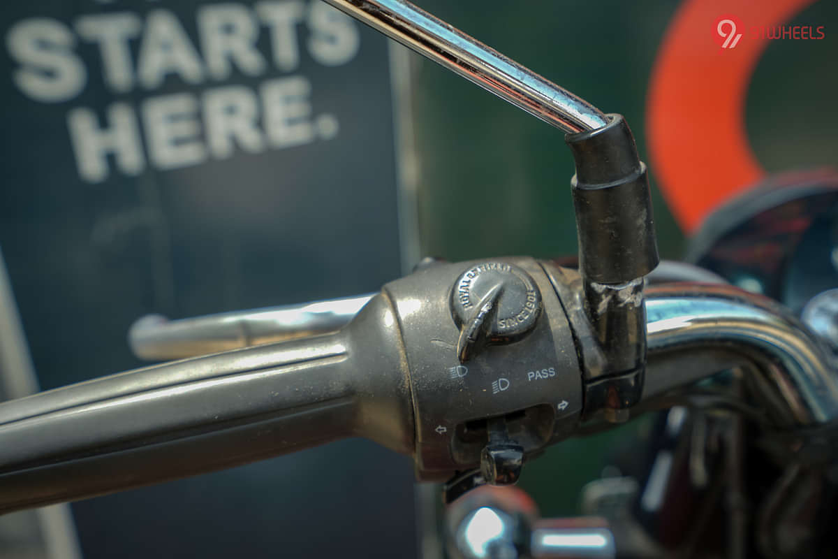 Royal Enfield Classic 350 High Beam Low Beam Switch