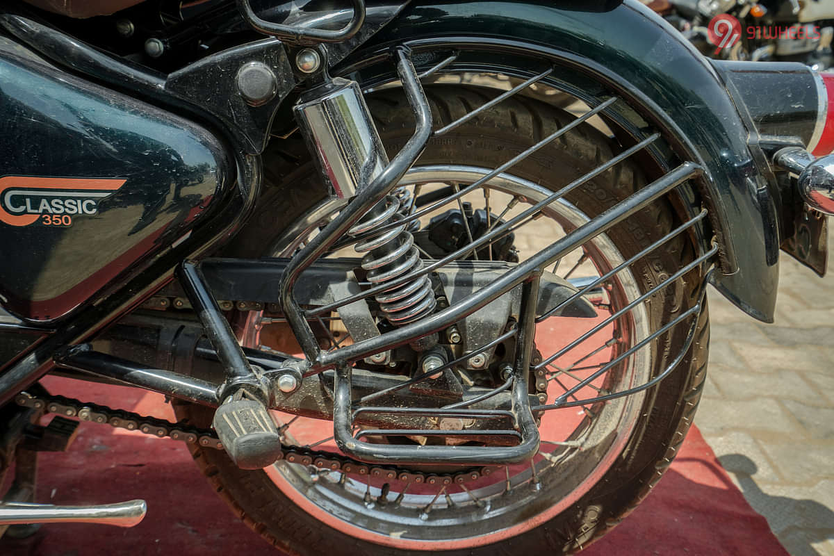 Royal Enfield Classic 350 Saree Guard