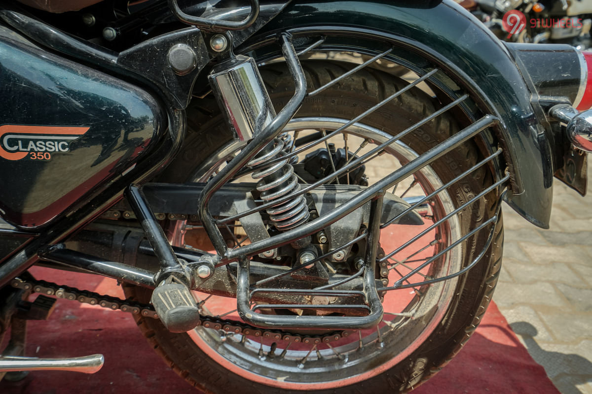 Royal Enfield Classic 350 Saree Guard