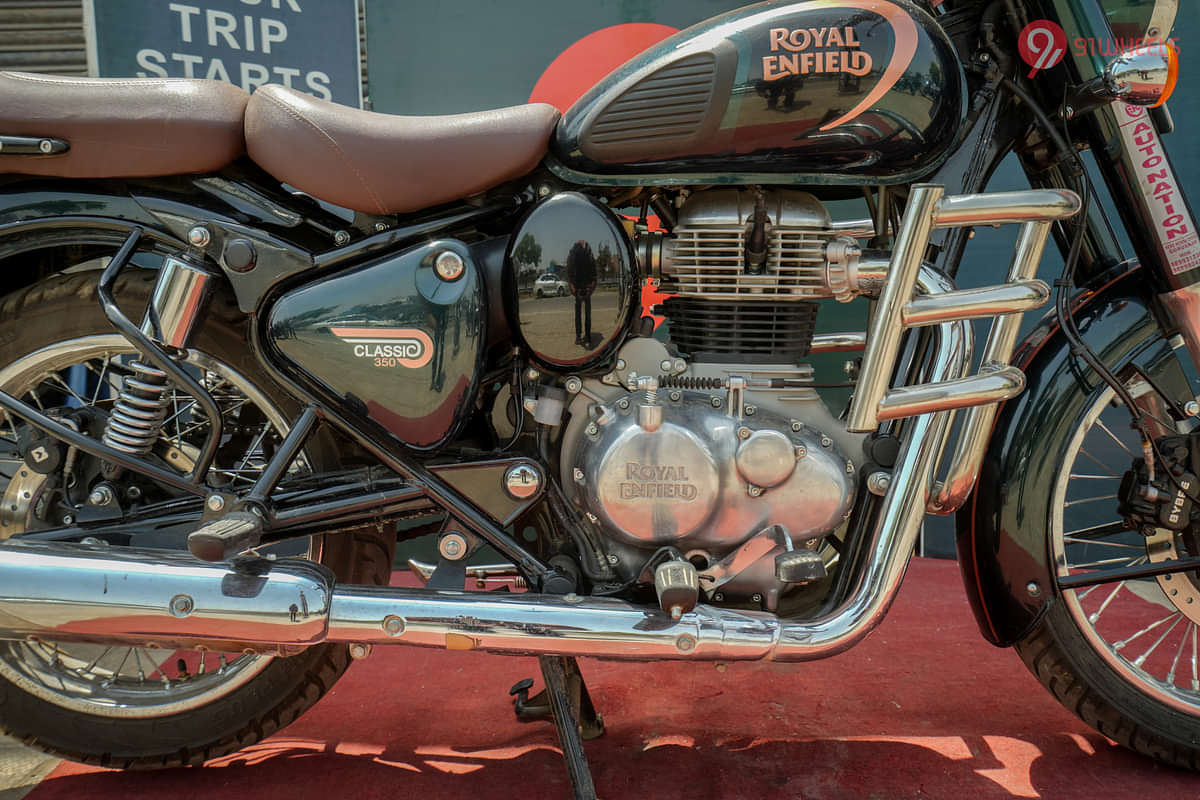 Royal Enfield Classic 350 Engine From Right