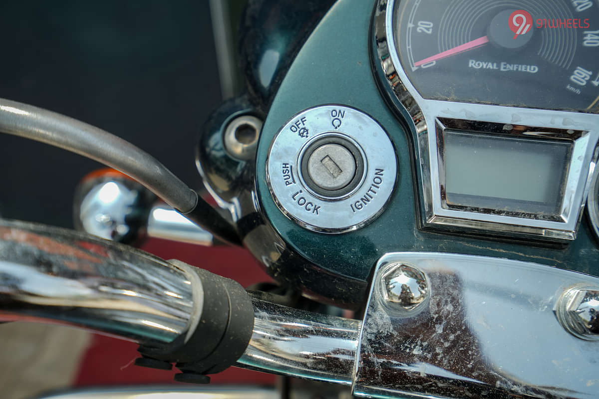 Royal Enfield Classic 350 Steering Lock