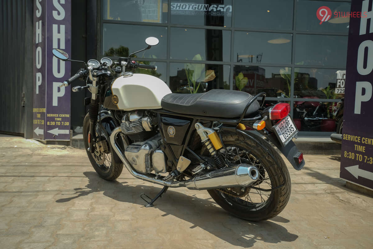 Royal Enfield Continental GT 650 Left Rear Three Quarter