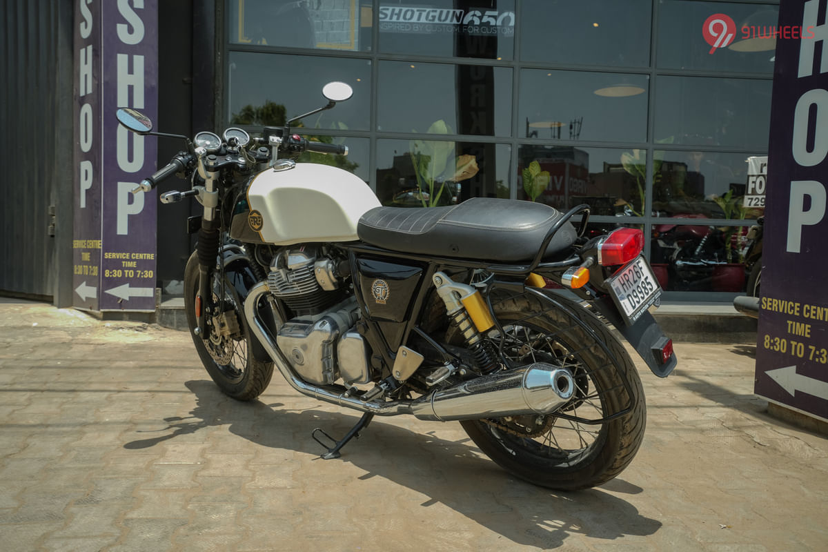 Royal Enfield Continental GT 650 Left Rear Three Quarter