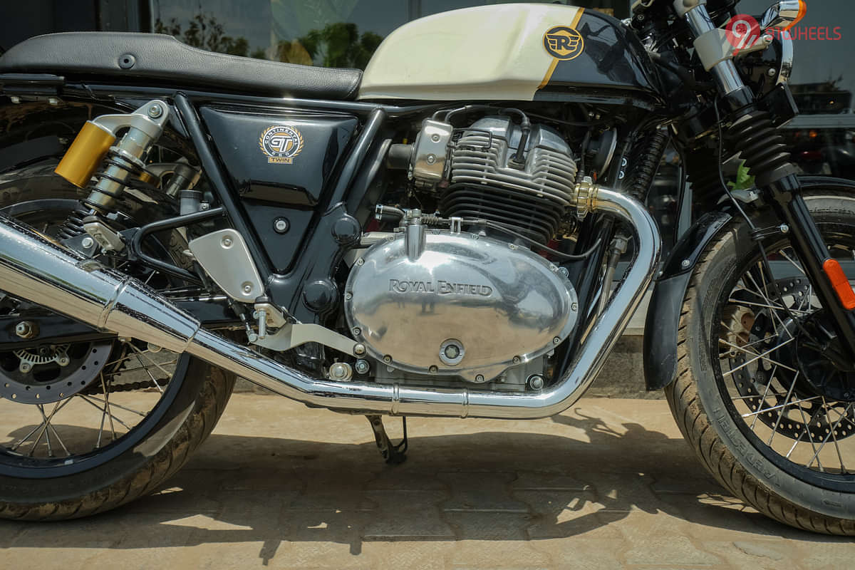 Royal Enfield Continental GT 650 Engine From Right