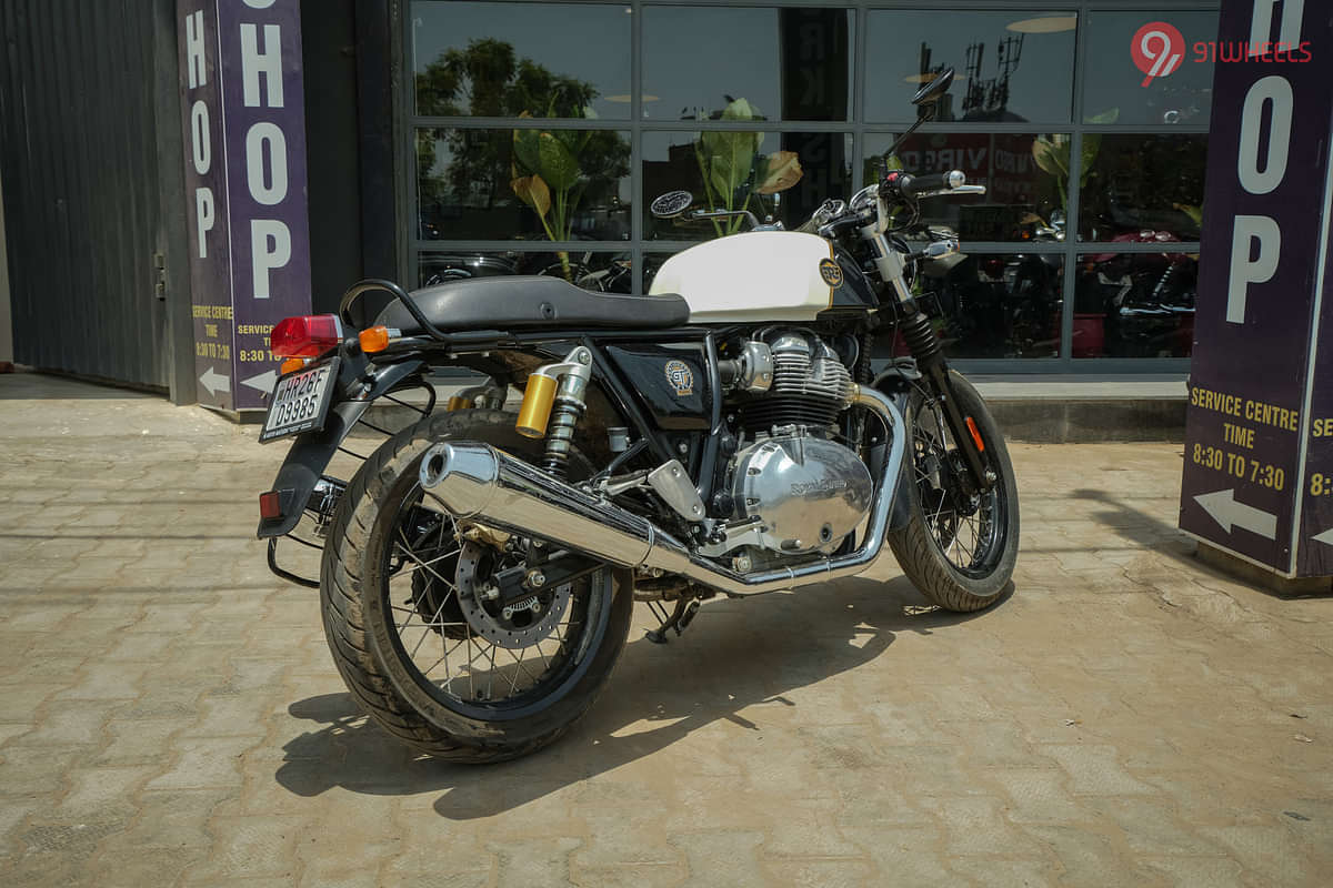 Royal Enfield Continental GT 650 Right Rear Three Quarter