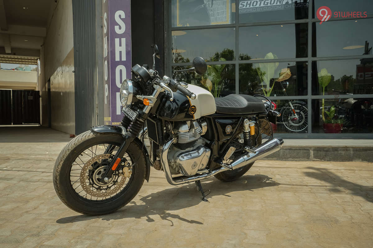 Royal Enfield Continental GT 650 Left Front Three Quarter