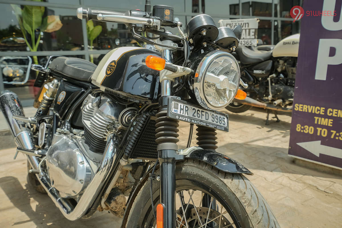 Royal Enfield Continental GT 650 Front Suspension