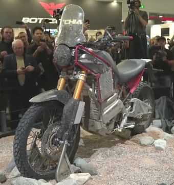 Royal Enfield Himalayan Electric Front Side Profile Royal Enfield Himalayan Electric Front Side Profile