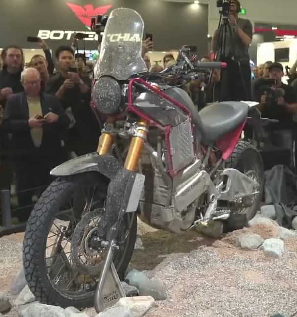 Royal Enfield Himalayan Electric Front Side Profile Royal Enfield Himalayan Electric Front Side Profile