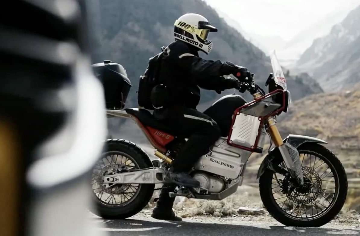 Royal Enfield Himalayan Electric Side Profile LR