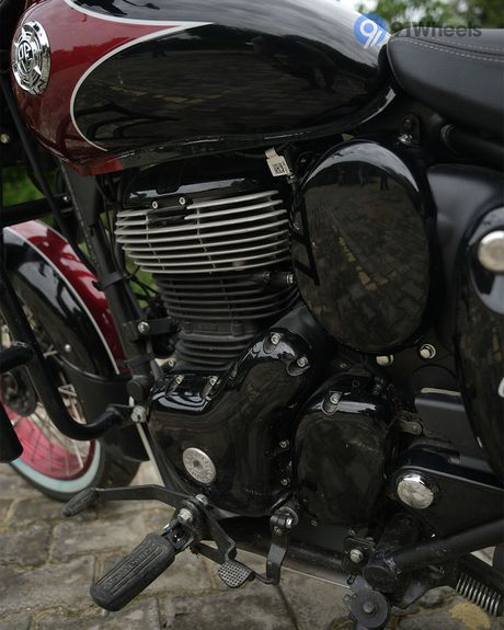 Goan Classic 350 Engine From Left