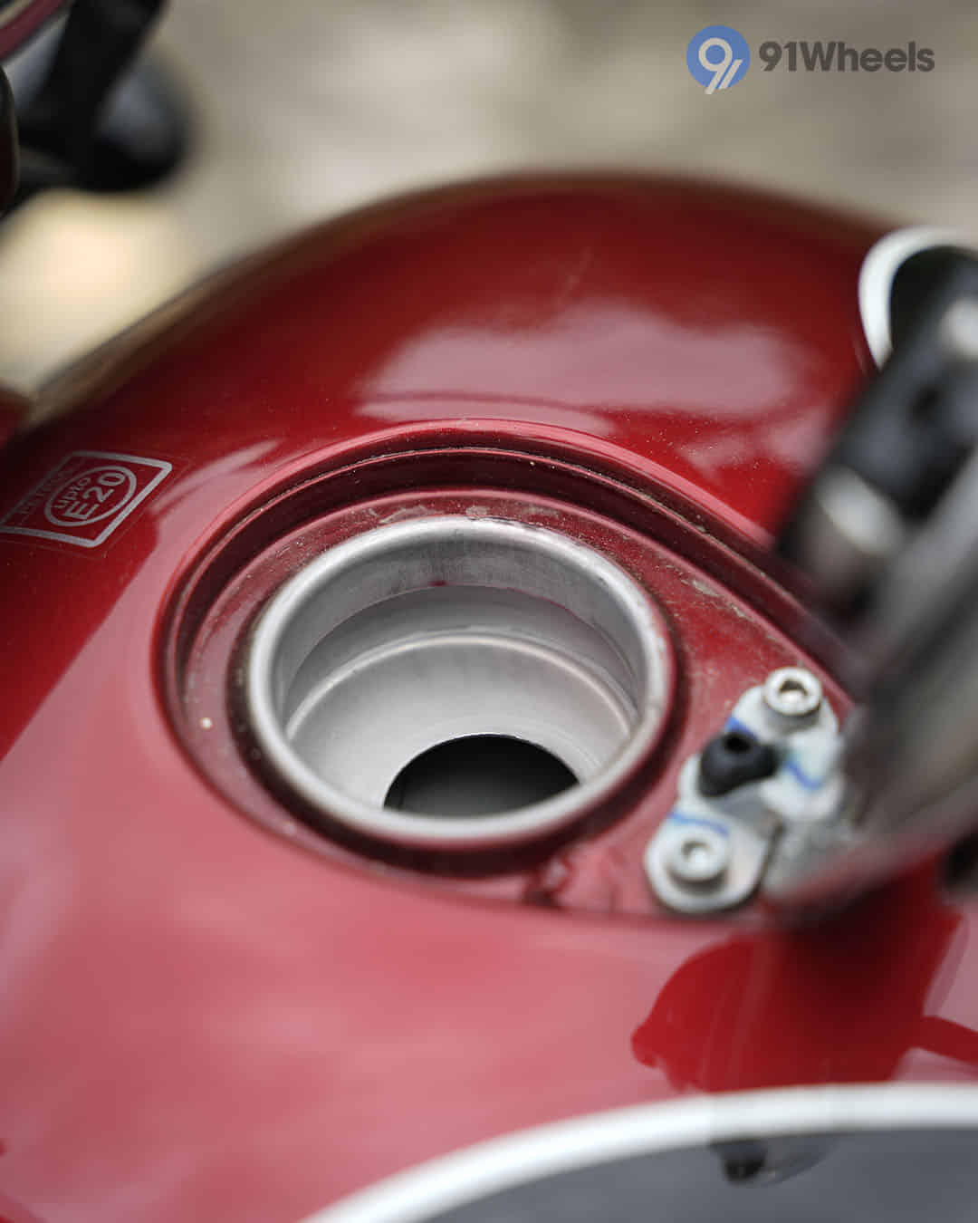 Open Fuel Lid