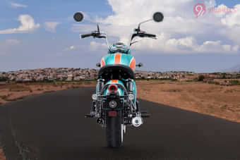 Royal Enfield Goan Classic 350 Rear View Royal Enfield Goan Classic 350 Rear View