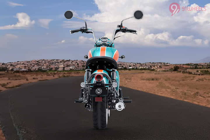 Royal Enfield Goan Classic 350 Rear View Royal Enfield Goan Classic 350 Rear View