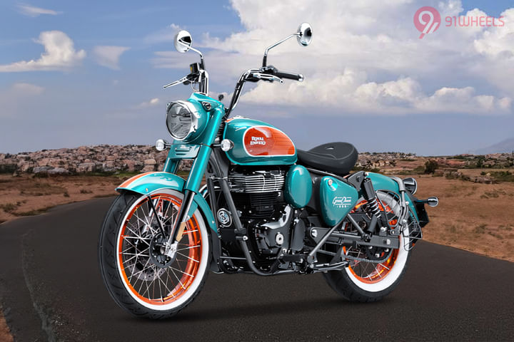 Royal Enfield Goan Classic 350 Left Front Three Quarter