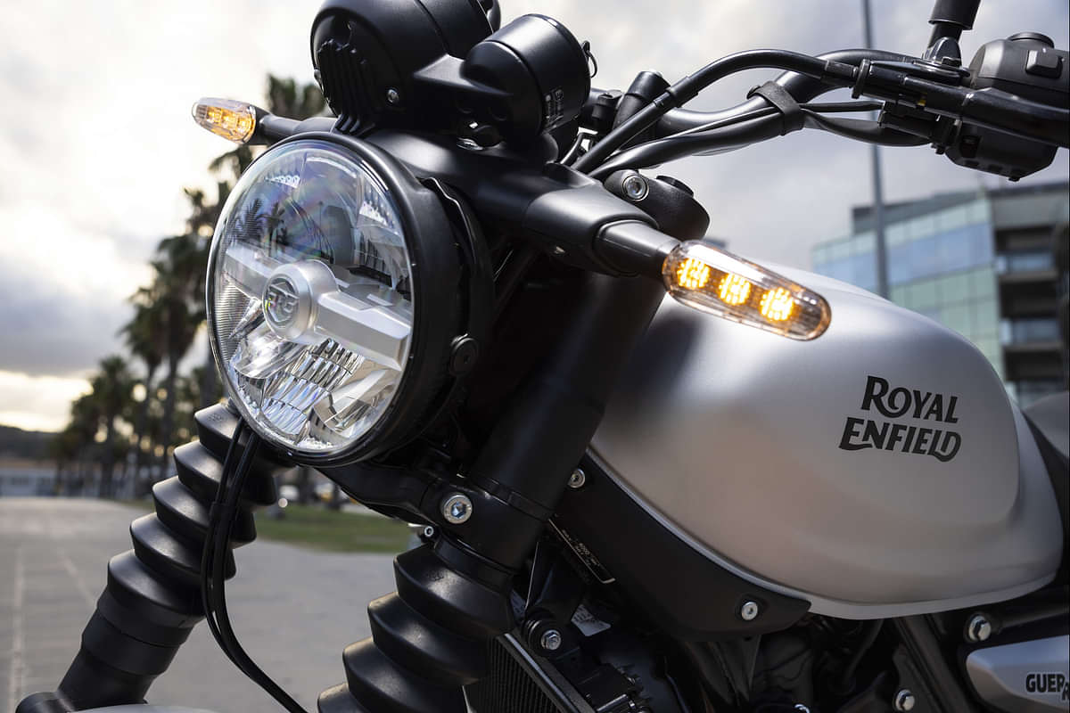 Royal Enfield Guerrilla 450 Head Light