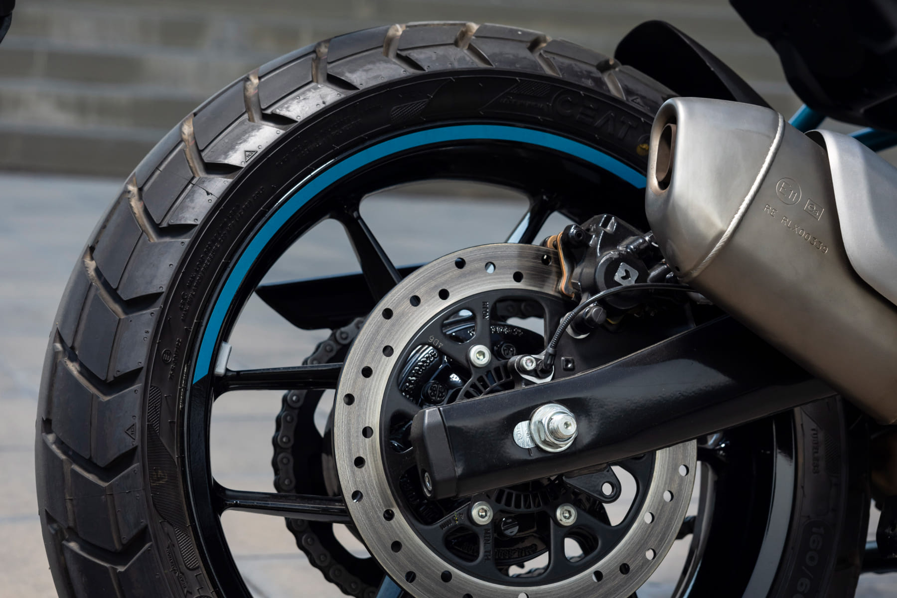 Pare-chocs Avec Curseur Noir Pour Royal Enfield Guerrilla 450 - Protection Moto Contre Chutes Et Accidents - 10