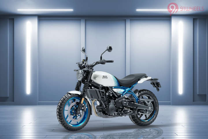 Royal Enfield Guerrilla 450 Left Front Three Quarter